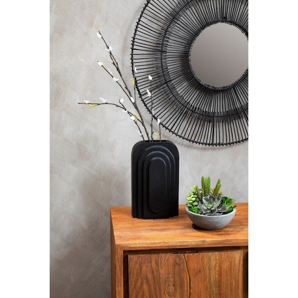 Kummut, mis on valmistatud tumedast naturaalsest akaatsiapuust, 92x82x40 cm Simla - Premier Housewares-image-2