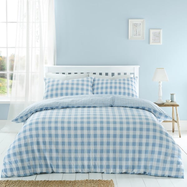 Sinine voodipesu üheinimesevoodile 135x200 cm - Catherine Lansfield