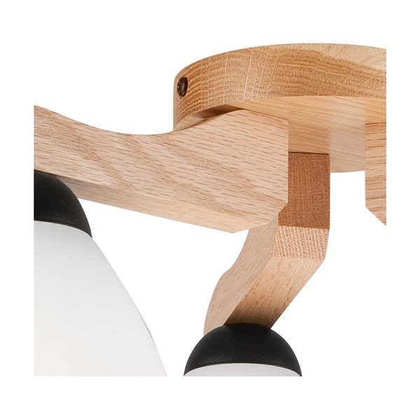 Valge laevalgusti klaasist varjuga ø 16 cm Andreas - LAMKUR-image-4