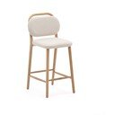 Beež baaritool (istme kõrgus 66 cm) Helda - Kave Home