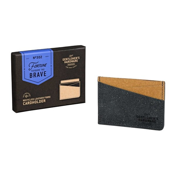 Pouzdro na karty z recyklované kůže Gentlemen's Hardware Card