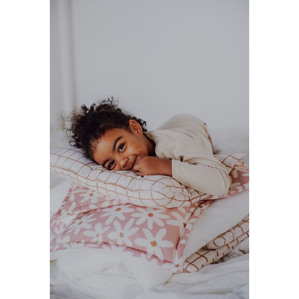 Puuvillane voodipesu 100x135 cm Blush Daisies - Malomi Kids-image-4