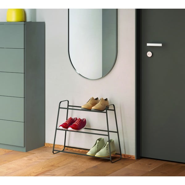 Must kolmetasandiline jalatsiriiul Derby - Metaltex-image-1