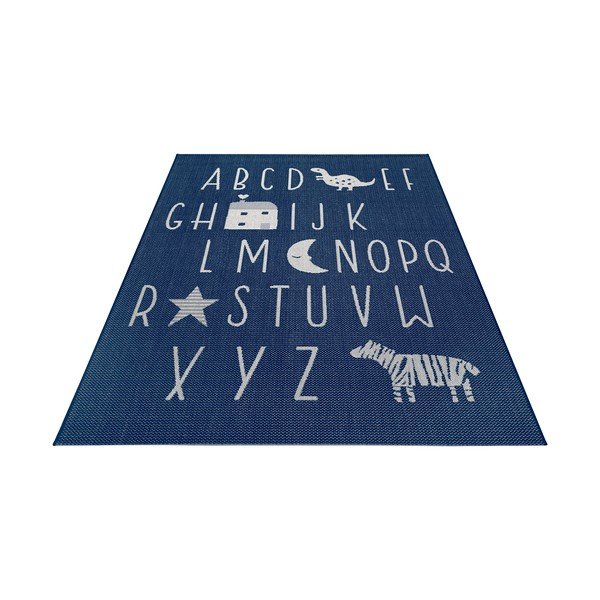 Sinine lastevaip Letters, 120 x 170 cm - Ragami-image-3