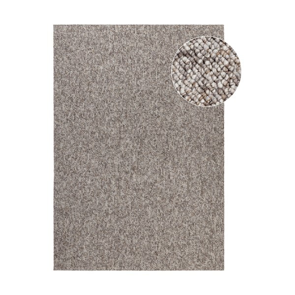 Hall pestav vaip 200x290 cm Rocco Taupe - Elle Decoration