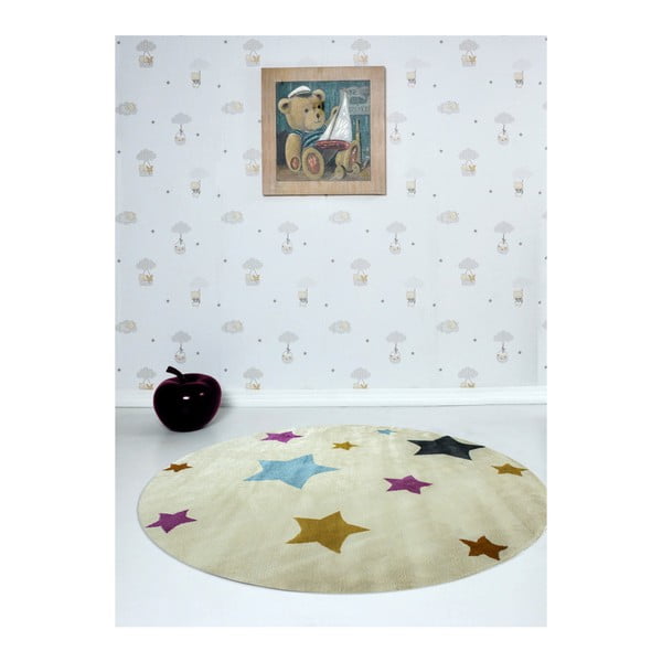 Dětský koberec Pinullo Stars, ⌀ 150 cm