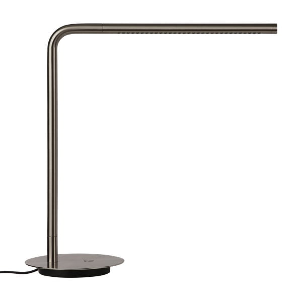 Hõbedane metallist dimmerdatav LED-lauavalgusti (kõrgus 46 cm) Omni Table - UMAGE