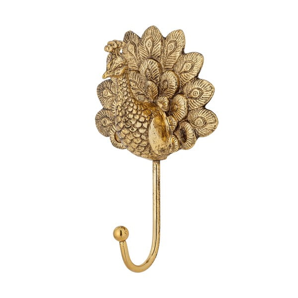 Kuldne seinale kinnitatav metallist konks Dun - Bloomingville-image-2