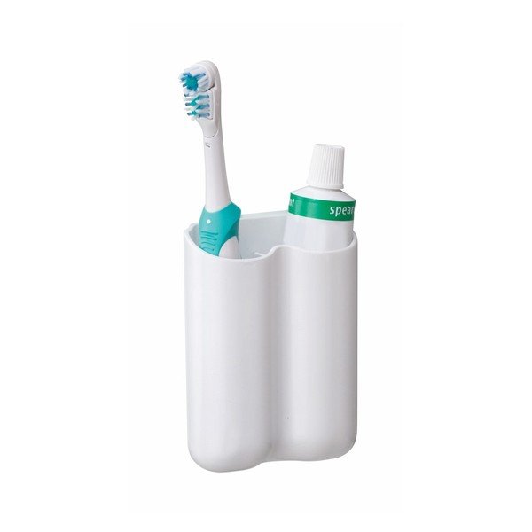 Bílý kelímek na kartáčky InterDesign Affixx-image-2