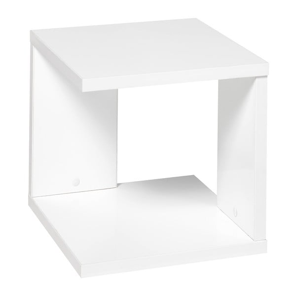 Bílý příruční stolek Alice