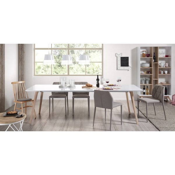 Pikendatav söögilaud 90x140 cm Eunice - Kave Home-image-2