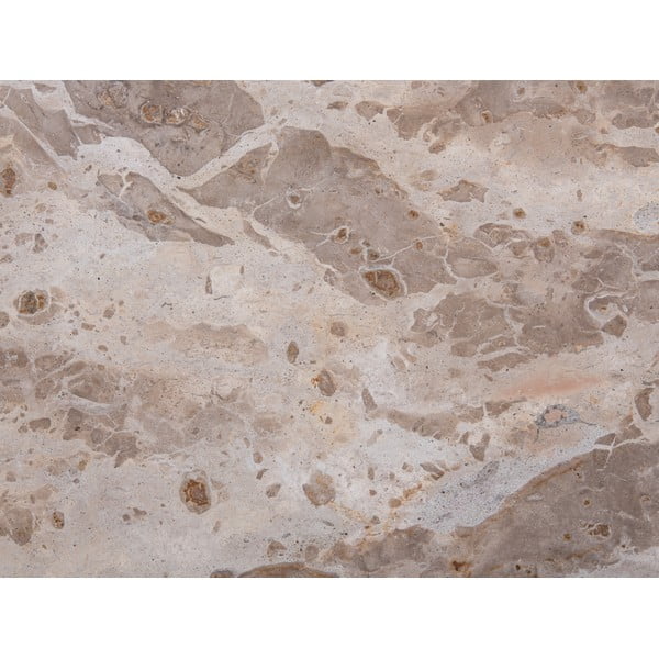 Ümmargune kohvilaud marmorplaadiga ø 50 cm Force - Leitmotiv-image-3