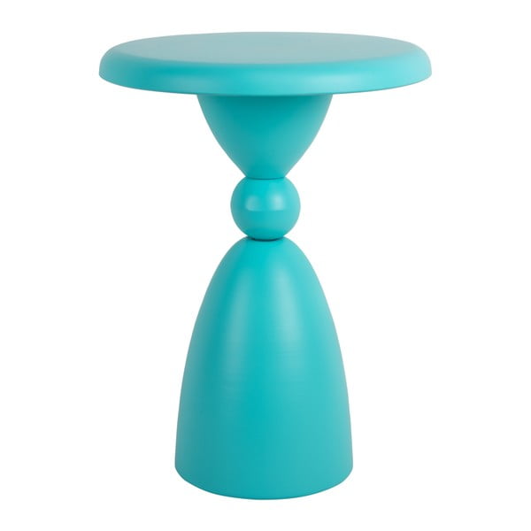 Sinine metallist ümmargune abilaud ø 34 cm Folly – Leitmotiv