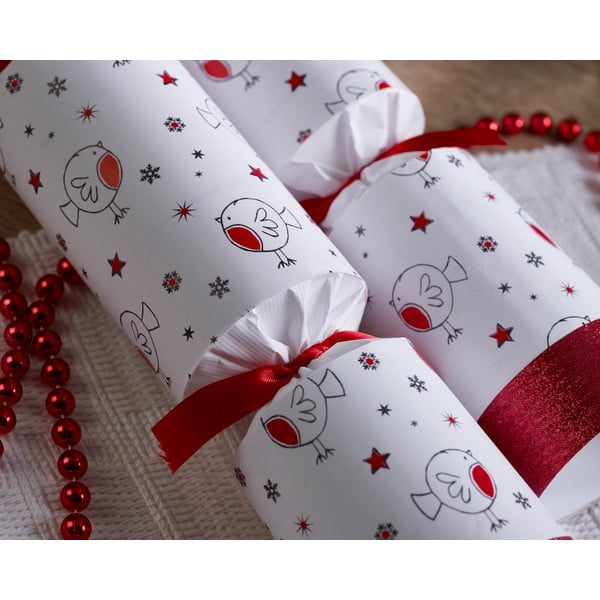 Jõulukrakkerid 6tk komplektis Racing Robin - Robin Reed-image-2