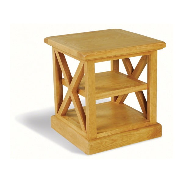 Odkládací stolek z dubového dřeva Bluebone Country