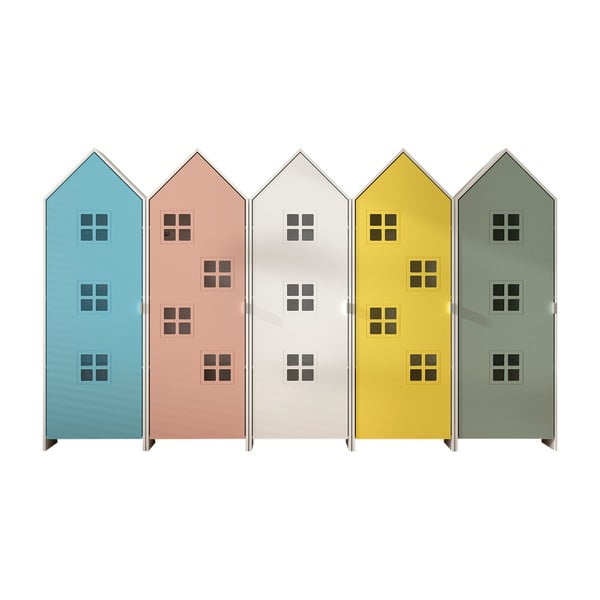 Laste riidekapp 228x171,5 cm CASAMI BRUGES - Vipack-image-2