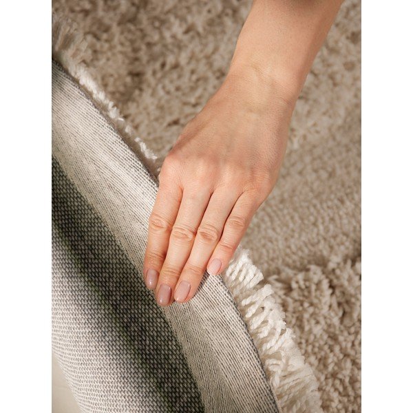 Kreem käsitsi kootud ümmargune vaip ø 160 cm Lambeth Jasper - Ted Baker-image-4