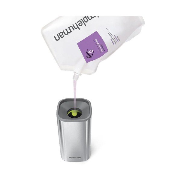 Roostevabast terasest seebidosaator hõbedast 295 ml - simplehuman-image-2