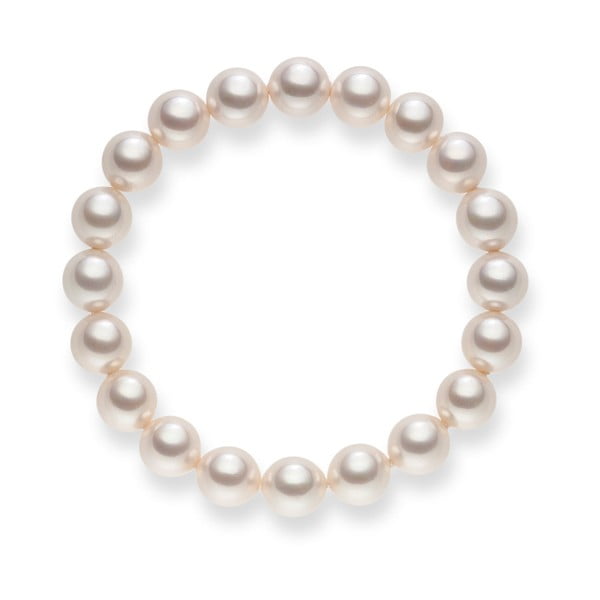 Perlový náramek Pearls of London Mystic Lily, délka 19,5 cm