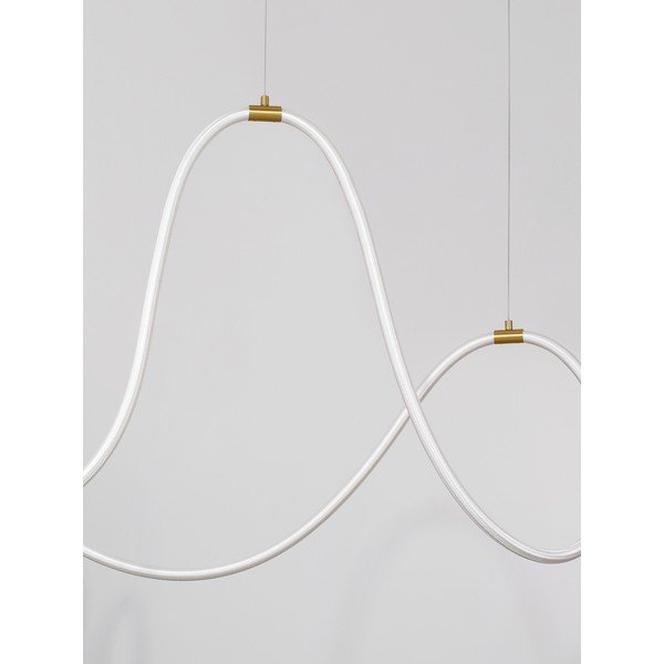 Terasest hämardatav kuldne LED-rippvalgusti Cerelia - Nova Luce-image-2