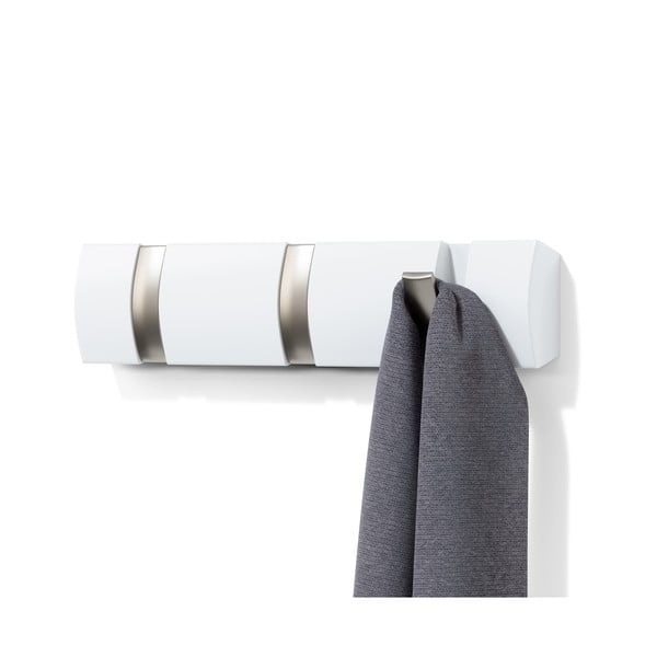 Valge seinakinnitus, mis on valmistatud papplipuust Flip - Umbra-image-3