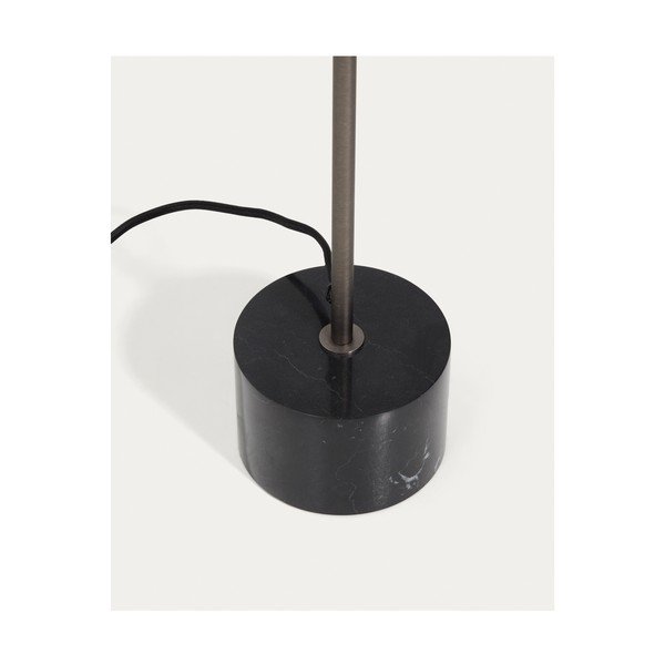 Must põrandalamp (kõrgus 121 cm) Lynor - Kave Home-image-3