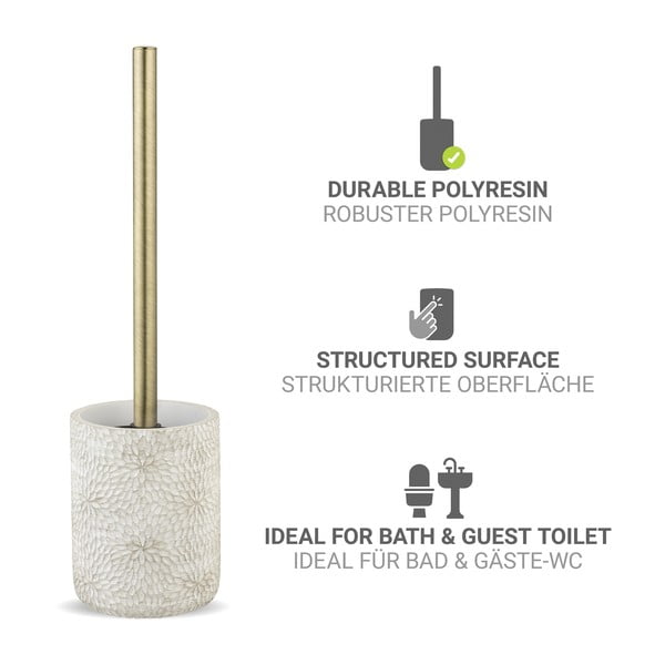 Valge polüresiinist WC-hari Montalfano - Wenko-image-3