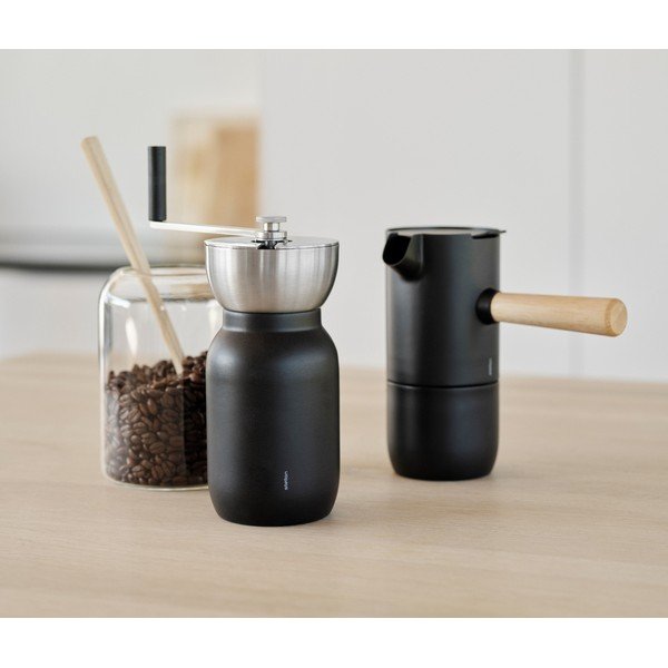 Must mokapott roostevabast terasest 250 ml Collar - Stelton-image-2