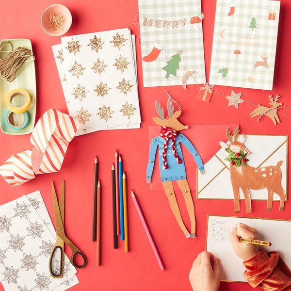 Jõulukaardid 13x18 cm Merry Christmas – Meri Meri-image-2