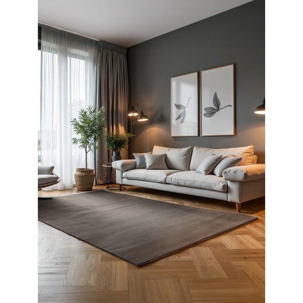 Antratsiitne-kreem vaip 200x280 cm Perles Dolomite – Elle Decoration-image-1