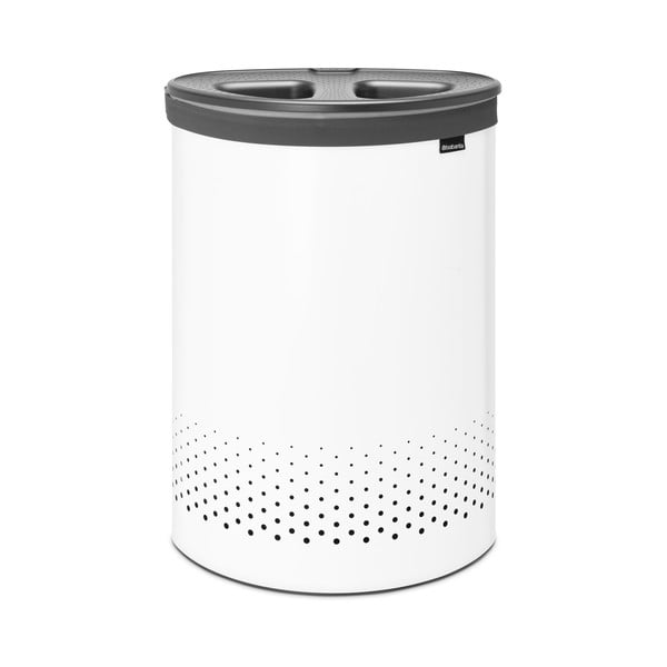 Valge metallist pesukorv 55 l Selector - Brabantia-image-4