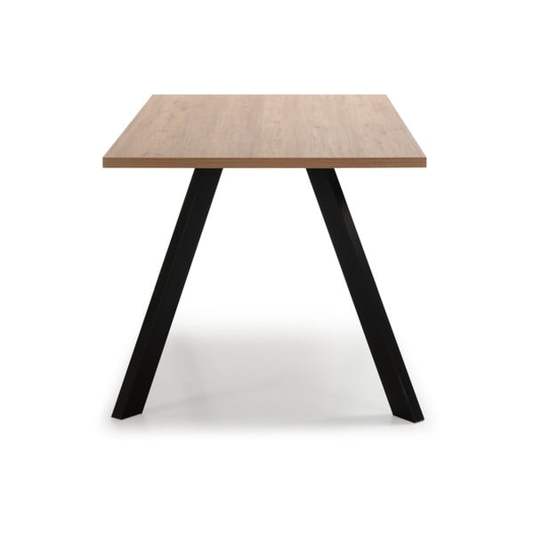 Tammeplaadiga söögilaud 90x160 cm Texas - Marckeric-image-2