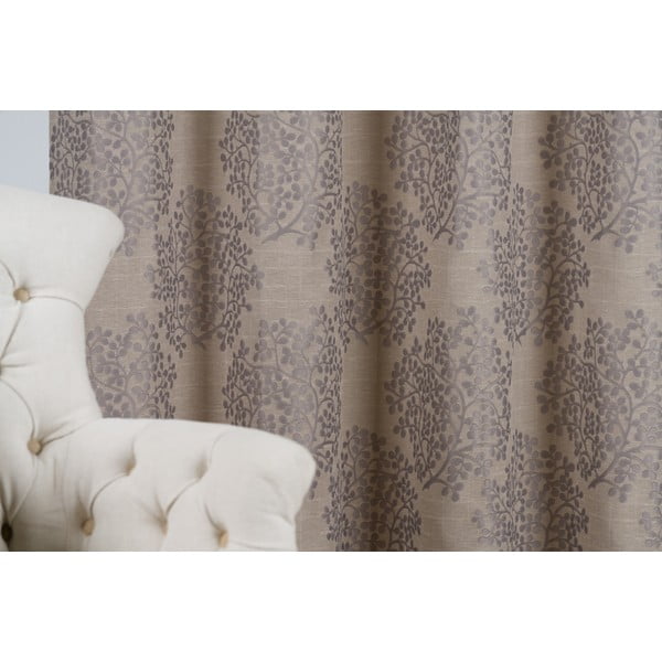 Hall-pruun kardin 140x245 cm Kansai - Mendola Fabrics-image-3