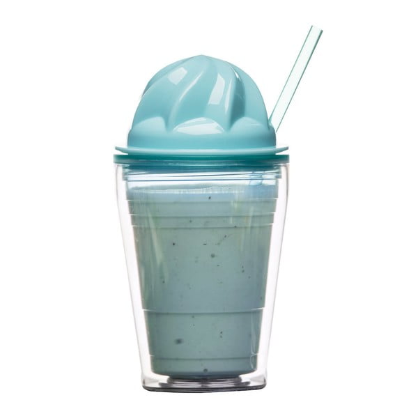 Zelený hrnek na mléčné koktejly Sagaform, 350 ml-image-1
