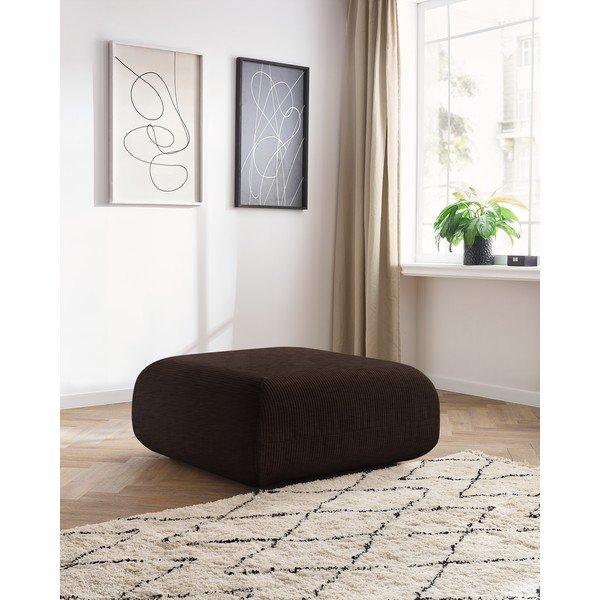 Tume pruun corduroy jalanõusid Lecomte - Bobochic Paris-image-4