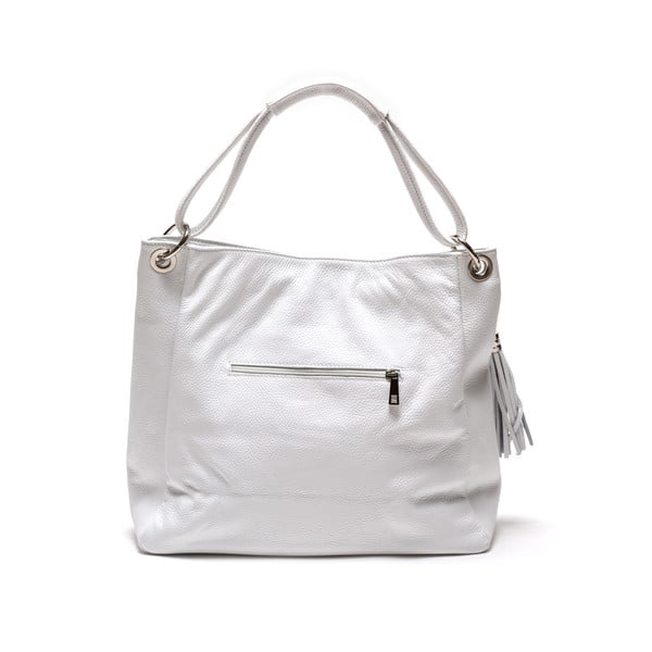 Kožená kabelka Anna Luchini 1071 Bianco-image-2