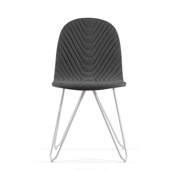 Židle Mannequin C, tmavě šedá