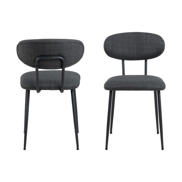 Antratsiitsed söögitoolid 2tk komplektis Denise - Actona-image-3