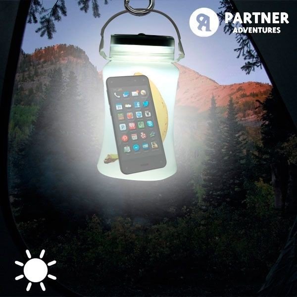 Solární LED silikonová lahev InnovaGoods Adventures-image-2