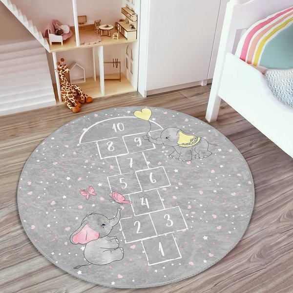 Hall laste vaip ø 80 cm Comfort - Mila Home-image-3