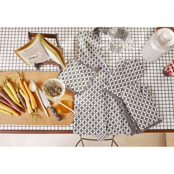 Hall puuvillane esiliin Square - Tiseco Home Studio-image-1