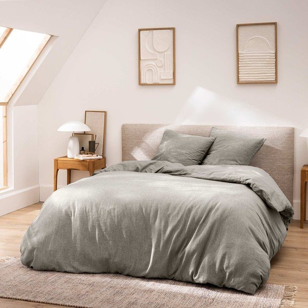 Hall 3-osaline puuvillane voodipesu kaheinimesevoodile/pikendatud voodile 240x220 cm Meline - douceur d'intérieur