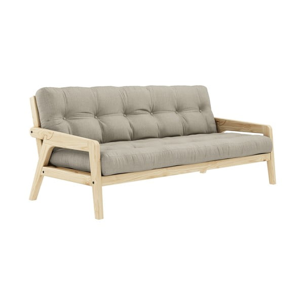 Beež diivanvoodi 204 cm Grab - Karup Design-image-3