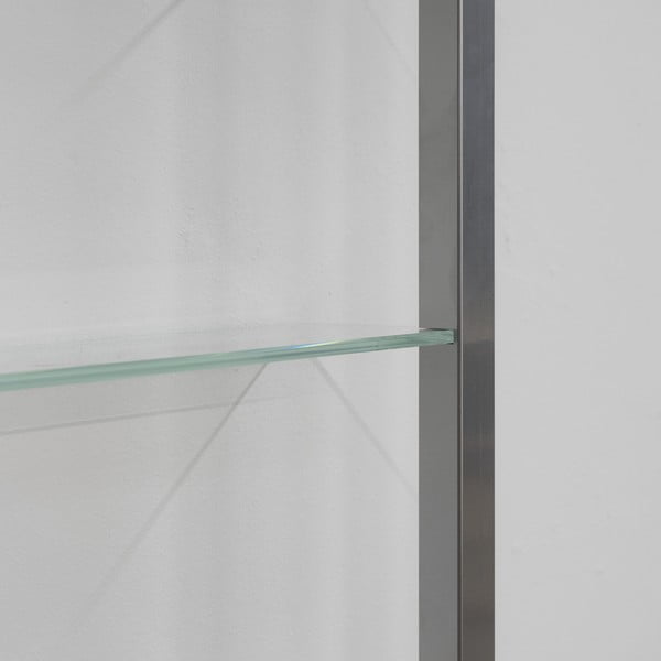 Hõbedane metallist riiul 46 cm Cubic - Spinder Design-image-1