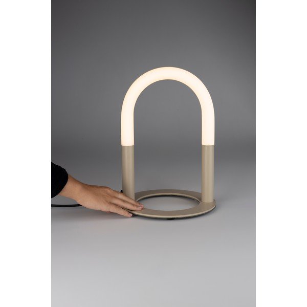 Beež metallist hämardatav LED laualamp (kõrgus 36 cm) Arch - Zuiver-image-2