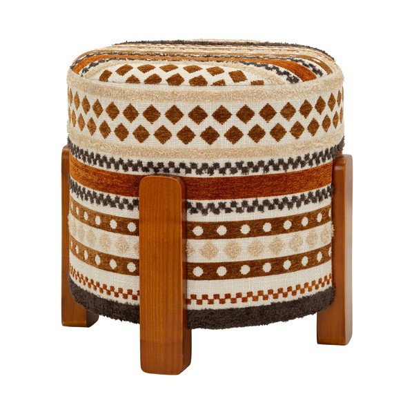 Pruun/beež tool Ethnic - Mauro Ferretti-image-3