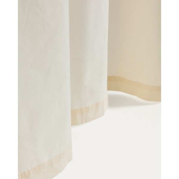 Kreem puuvillane laste kardin 135x270 cm Zelda - Kave Home-image-3