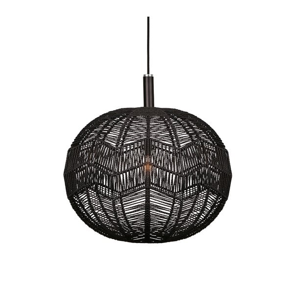 Černé závěsné svítidlo Globen Lighting Missy, ø 45 cm