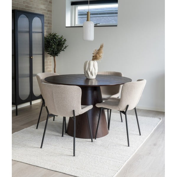 Beežid söögitoolid 2tk komplektis Maceda - House Nordic-image-1