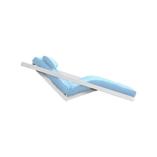 Dvoumístná variabilní lenoška Karup Figo White/Celeste-image-4